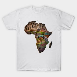 African Map T-Shirt